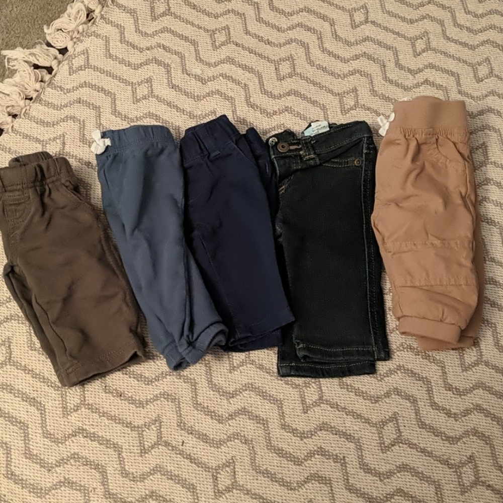 3-month pant lot 5 pairs